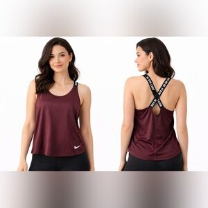 Nike Burgundy Athletic Tank